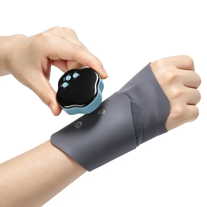 Bracelet sans fil pour soulager la fatigue musculaire du canal carpien, ceinture à 10 modes et 29 niveaux, micro-courant EMS, protège-poignet, masseur de main