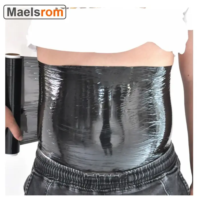 1 rouleau osmotique plastique corps enveloppement papier Cellulite taille brûlant perte de poids minceur