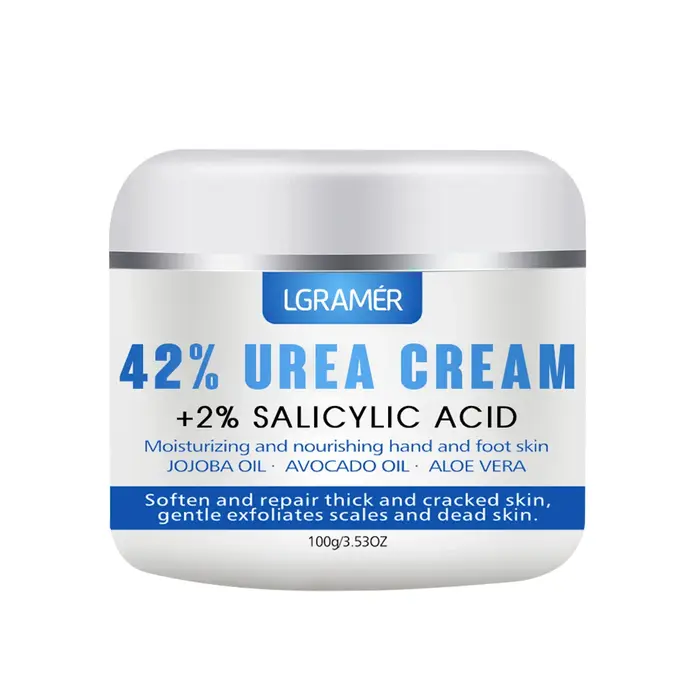 LGRAMER Crème pour les mains et les pieds à l'urée adoucit et hydrate la peau soulage la sécheresse 