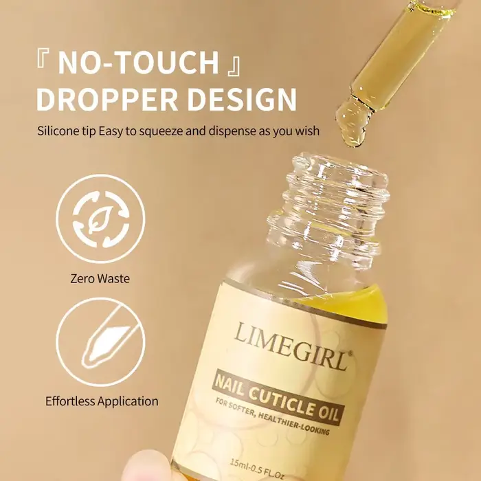 Huile nutritive pour cuticules et ongles