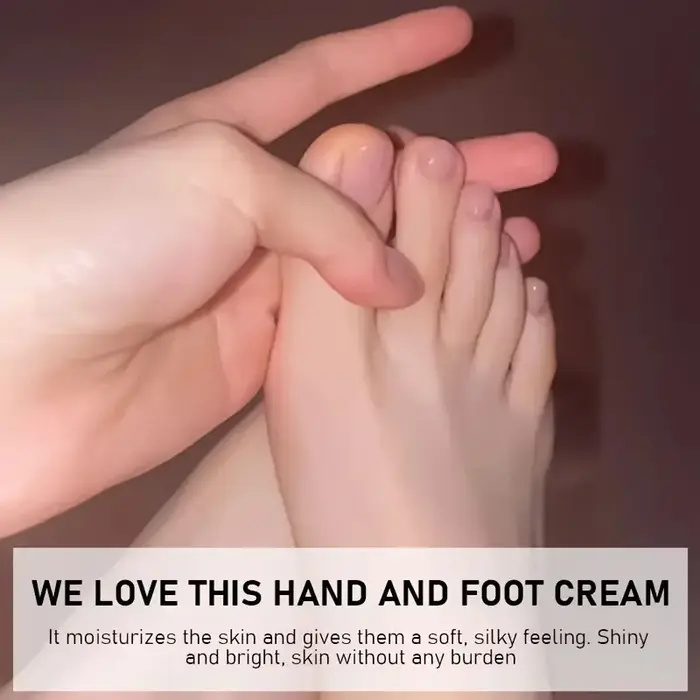 Les bâtons de crème pour les mains et les pieds peuvent être utilisés