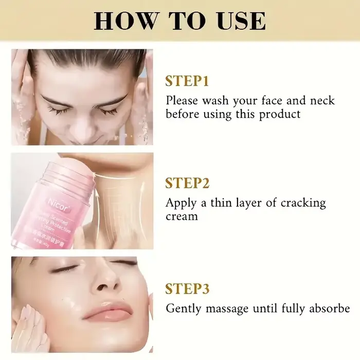 Crème hydratante et hydratante pour les pieds pour peaux sèches