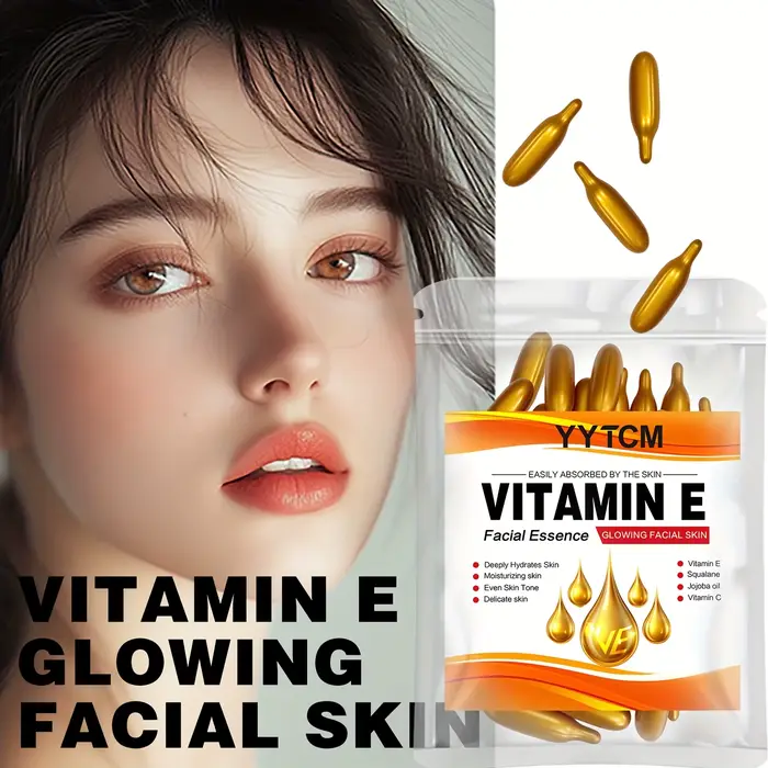 Essence en capsules hydratante en profondeur à la vitamine E