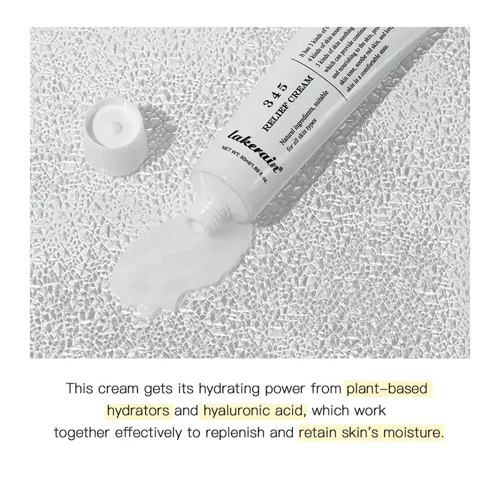 345 crème de soulagement adresse imperfections nourrir la peau et fournir hydratant et apaisant Lifting beauté