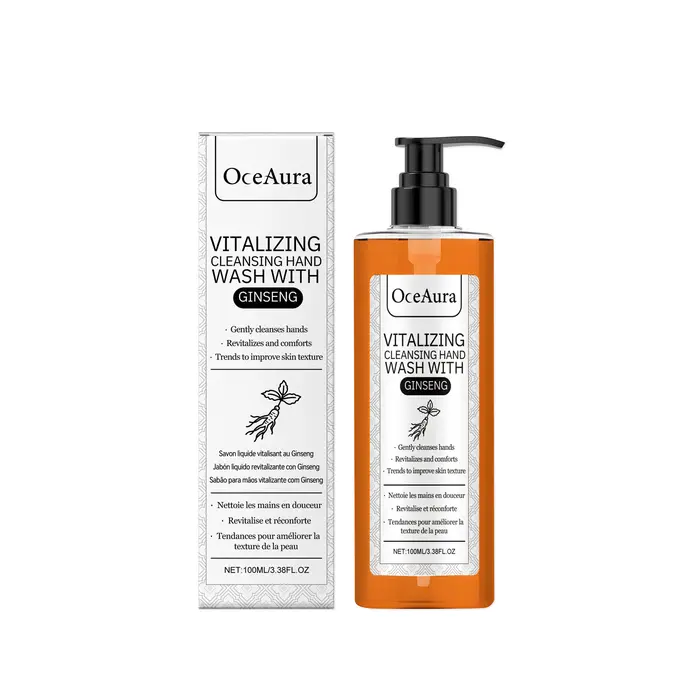 Ginseng lavage des mains nettoyage élimine la saleté hydratant rafraîchissant Non irritant doux peau