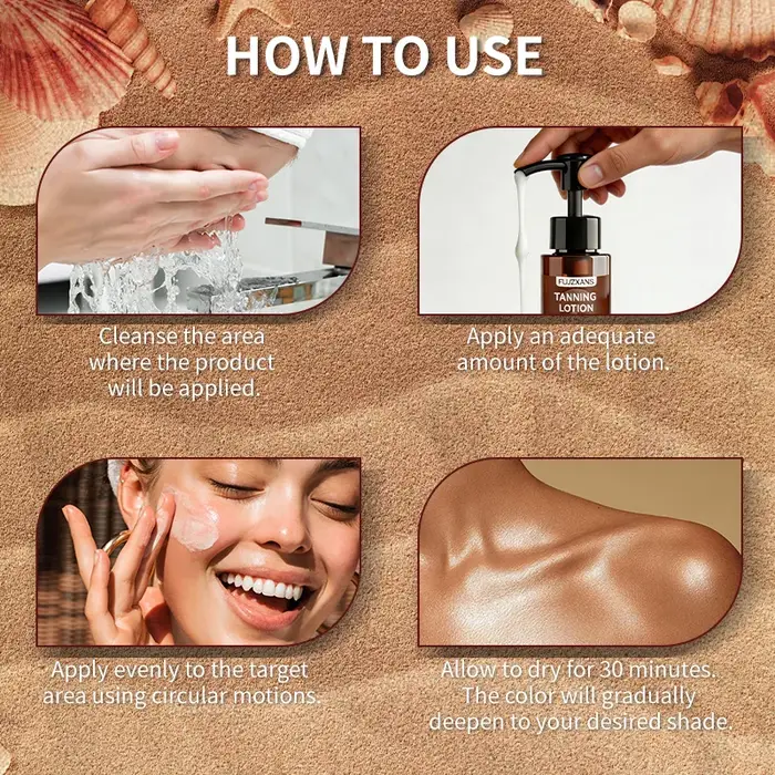 Lotion auto-bronzante - Tanner Glow 30 min