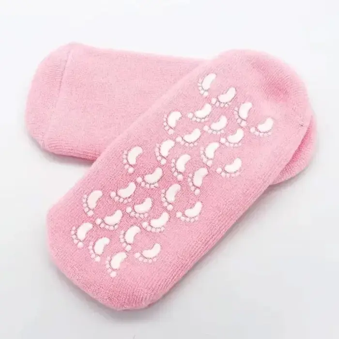 Chaussettes hydratantes en Silicone, Gel exfoliant, chaussettes à talons, callosités craquelées, pea