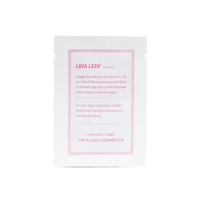Shampoing pour extensions de cils
