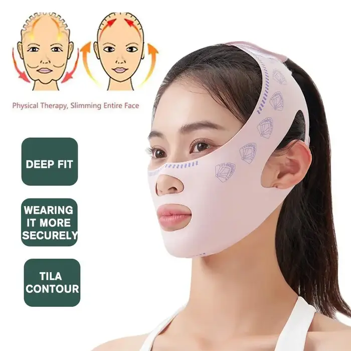 Bandage amincissant pour le ruisseau et les joues
