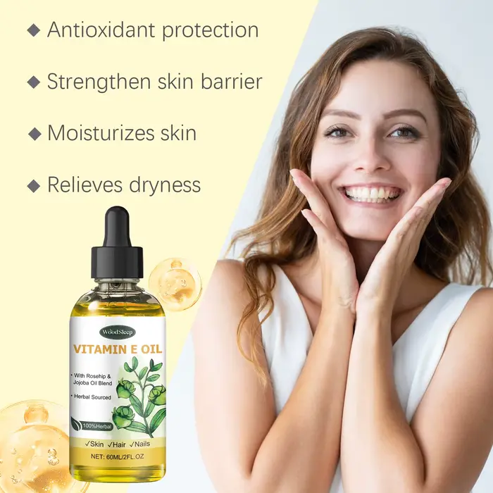 Huile essentielle de vitamine E naturelle 60 ml pour massage
