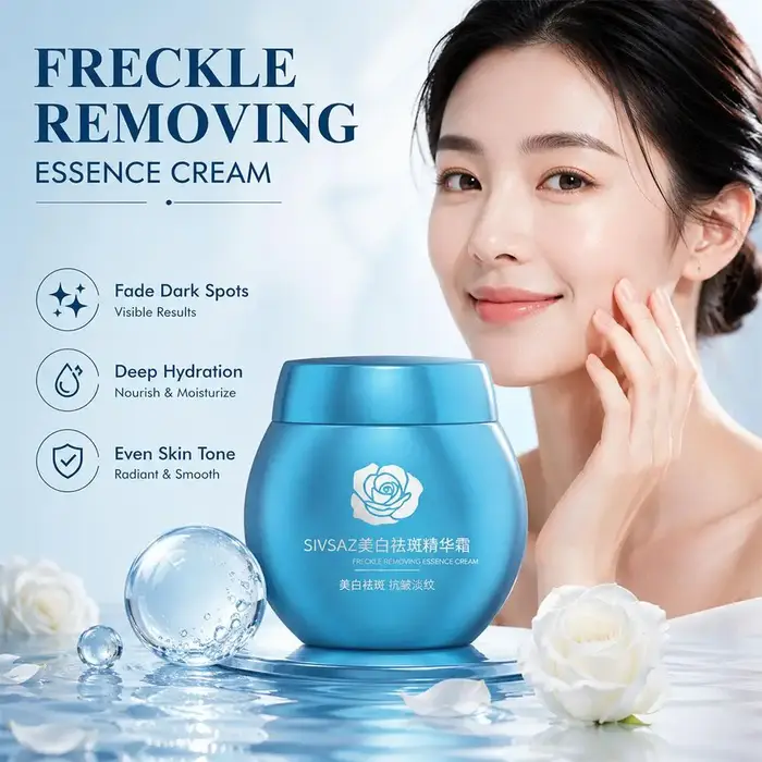 Crème pour le visage pour corriger les taches brunes