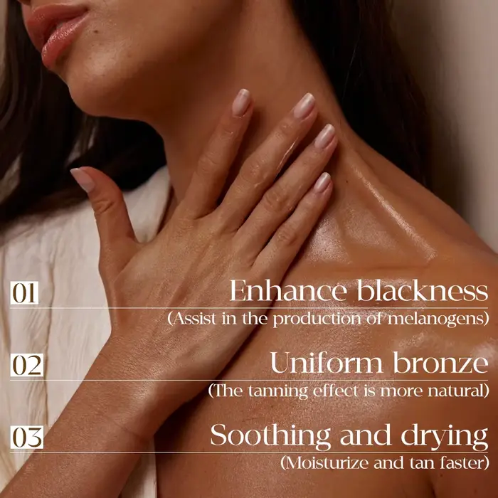 Crème bronzante naturelle