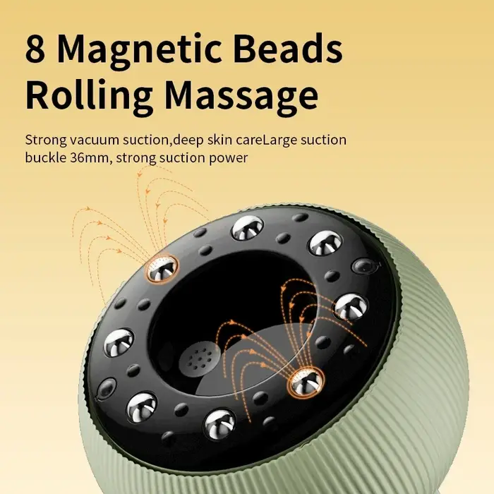 Ventouses électriques masseur ventouse sous vide GuaSha Anti Cellulite beauté santé grattage chaleur infrarouge corps minceur Massage
