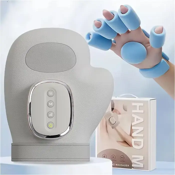 Masseur pour les mains avec compression par airbag, machine de massage des doigts, du poignet et de 