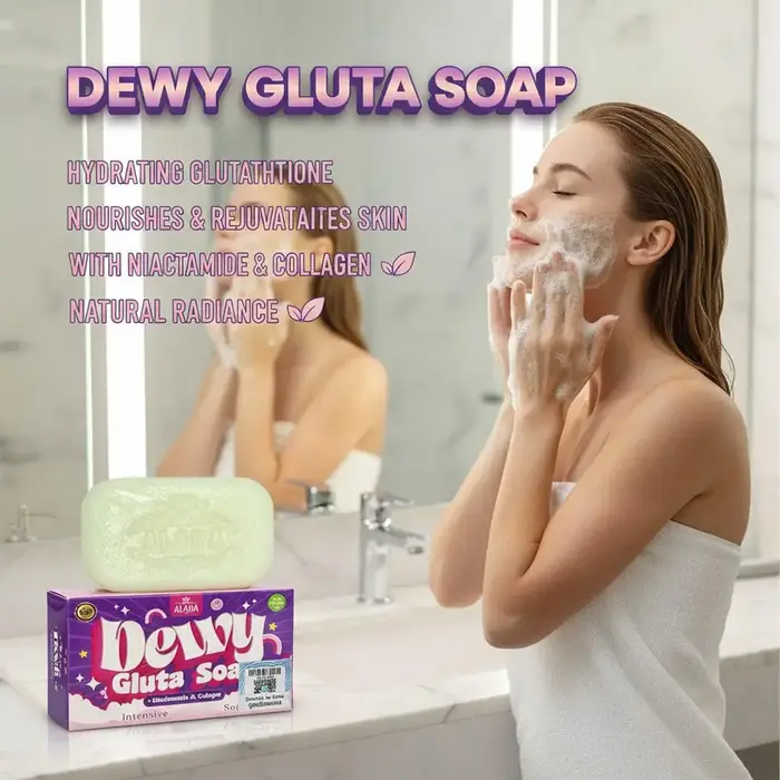 Savon facial au glutathion