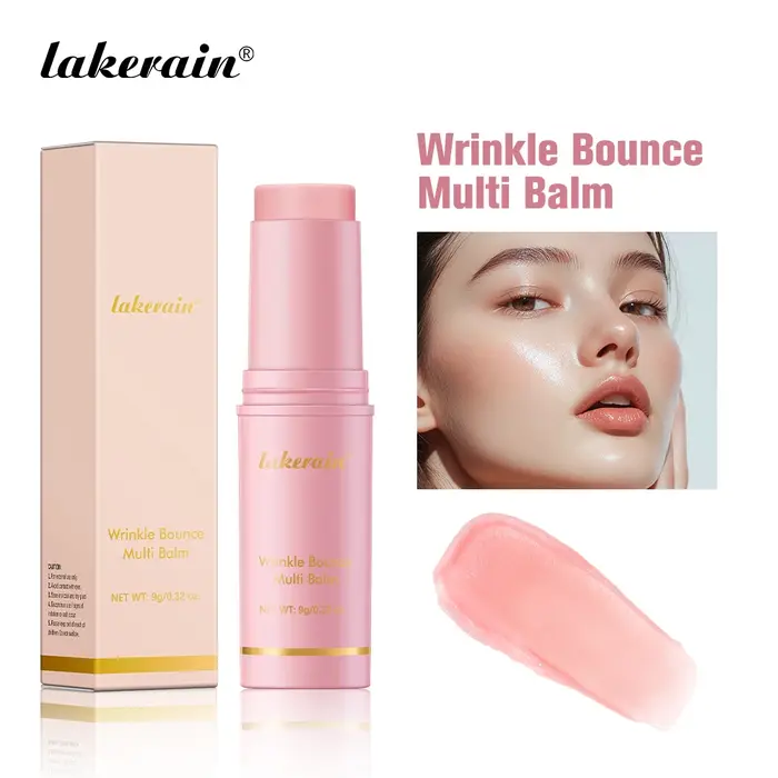 Stick hydratant et rafraîchissant rose longue durée pour le visage et les lèvres