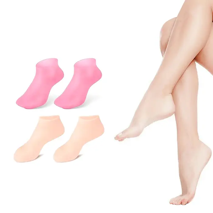 Chaussettes hydratantes en Silicone pour femmes
