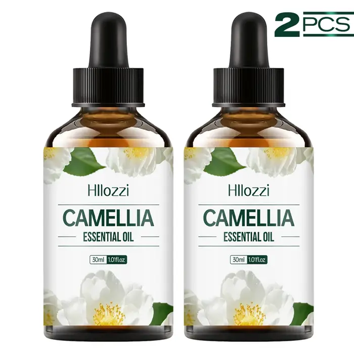 Huile essentielle de camélia – Hydratant naturel pur pour le visage et les cheveux