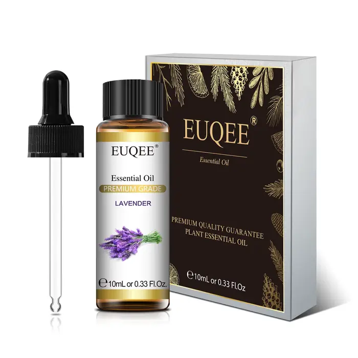 EUQEE 10ml huile essentielle Pure pour diffuseur d'aromathérapie-joim Eucalyptus encens cannelle lavande arôme huiles essentielles
