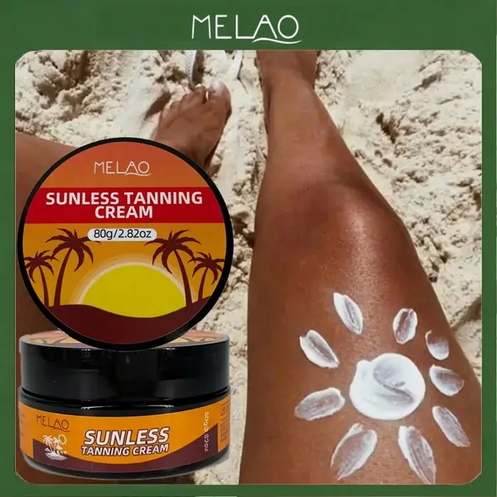 Crème autobronzante MELAO True Color - Bronzage naturel