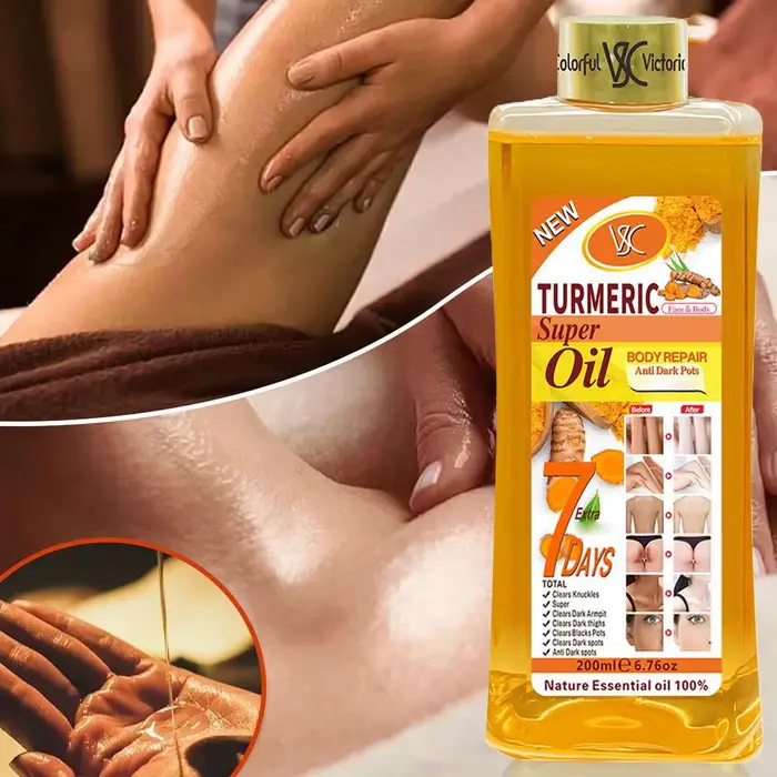 Huile de massage corporel