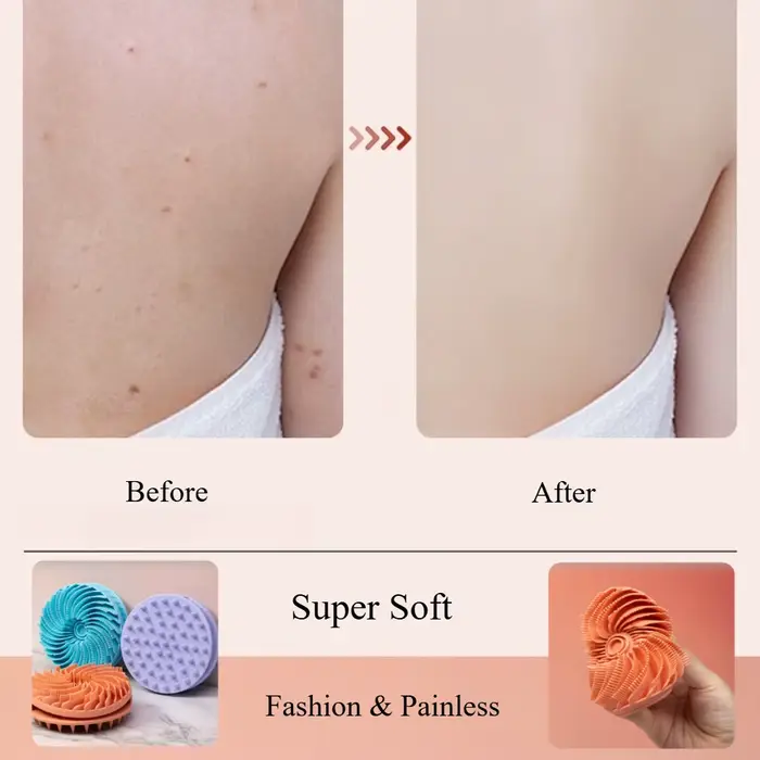 Épurateur de corps en Silicone souple