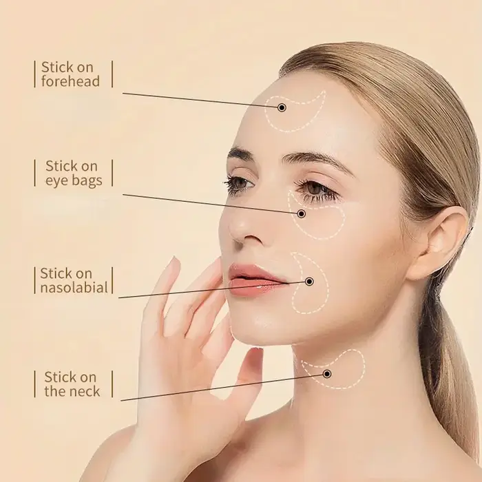 Masque pour les yeux apaisant au collagène d'aloe vera