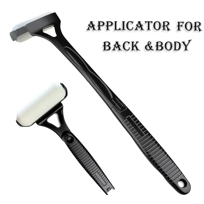 Applicateur de Lotion, protection solaire et bronzage pour le dos, bâton Portable à Long manche, pro