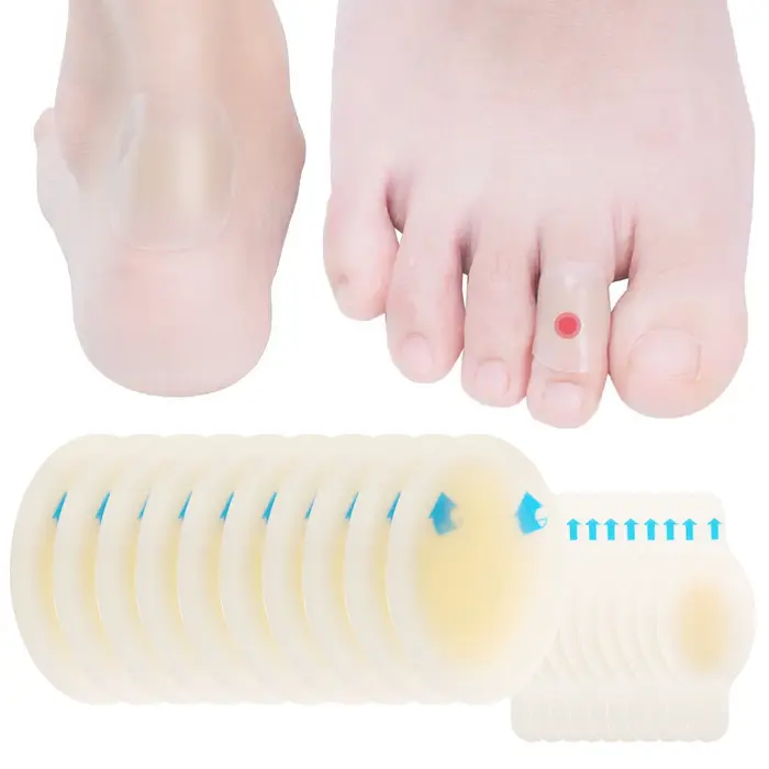 Bandages adhésifs en gel hydrocolloïdal pour pédicure