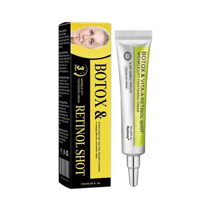 Crème raffermissante anti-rides et liftante Rolimey Vita-A au rétinol, hydratante et lissante pour l