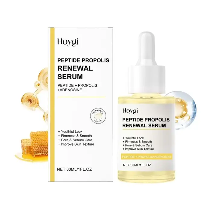 Améliore efficacement le sérum hydratant pour le visage, Peptide de Propolis, sérum pour le visage,