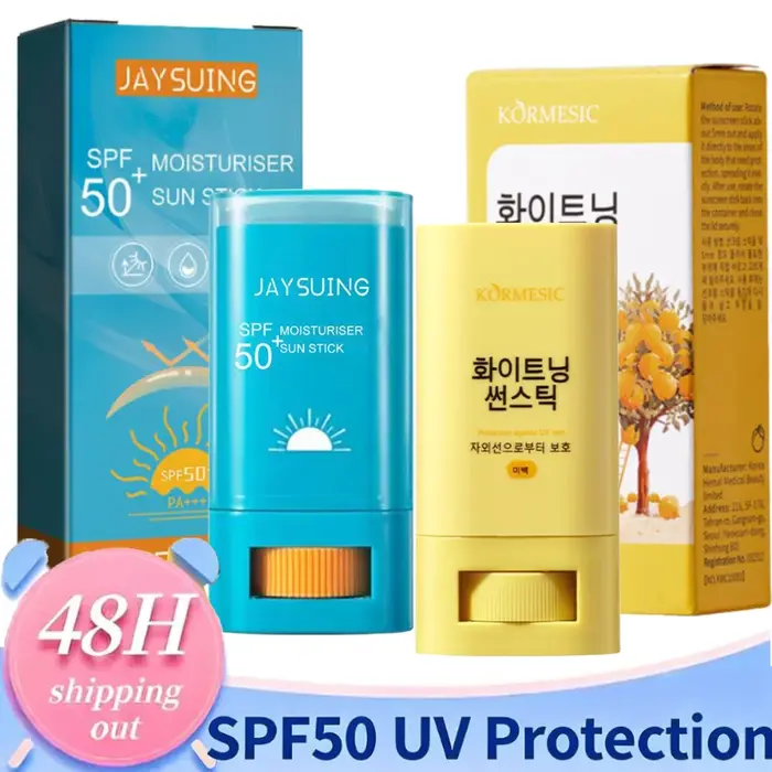 Crème solaire protectrice UV SPF 50+ en stick