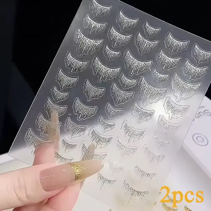 Autocollants 3D pour Nail Art