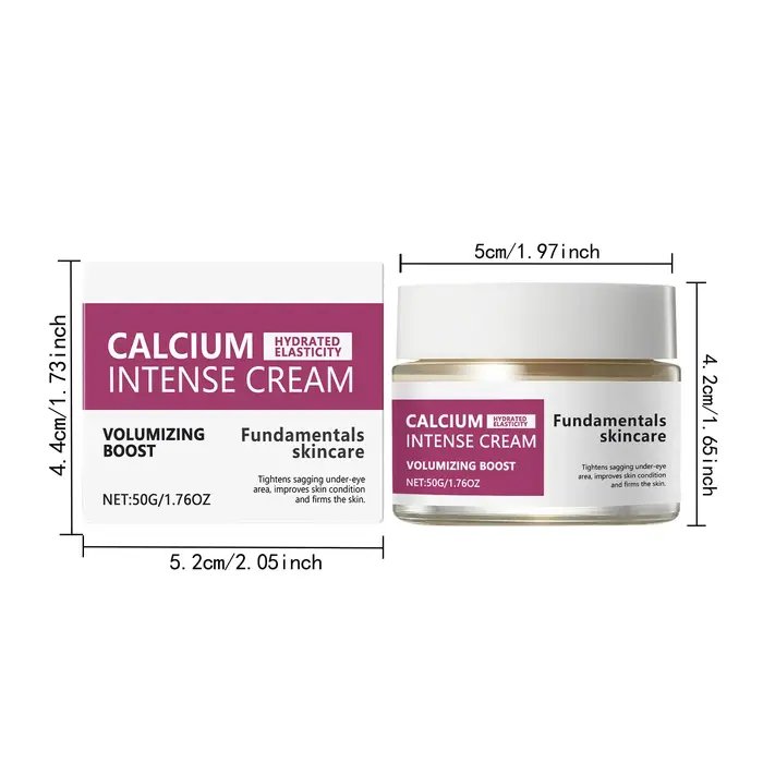 Crème intense au calcium pour raffermir la peau