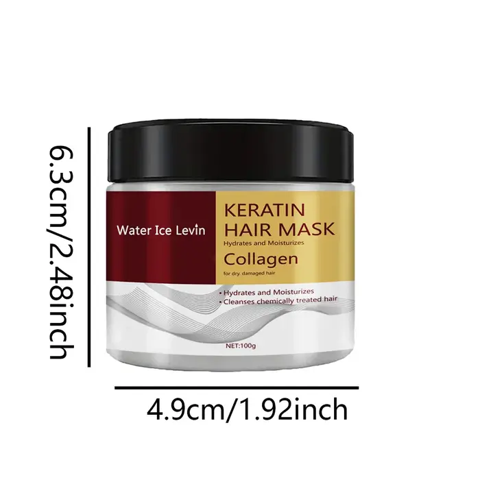Masque capillaire au collagène et à la kératine