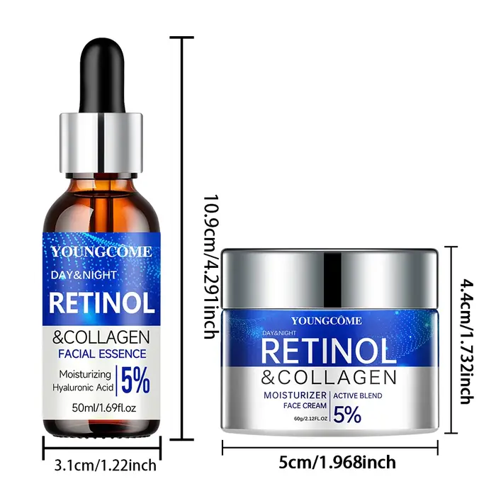 Sérum crème au rétinol pour une peau plus saine