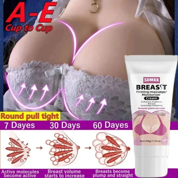 Crème d'agrandissement des seins