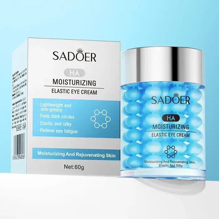 SADOER crème pour les yeux à l'acide hyaluronique Anti cernes rides hydratant Anti-âge crèmes Anti-rides