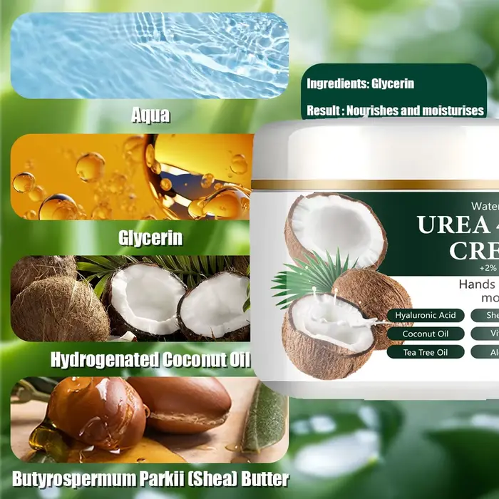 Crème pour les mains et les pieds à l'acide salicylique 40% d'urée + 2%