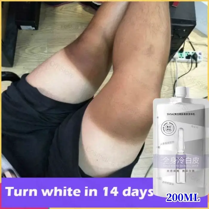 Crème blanchissante pour le corps