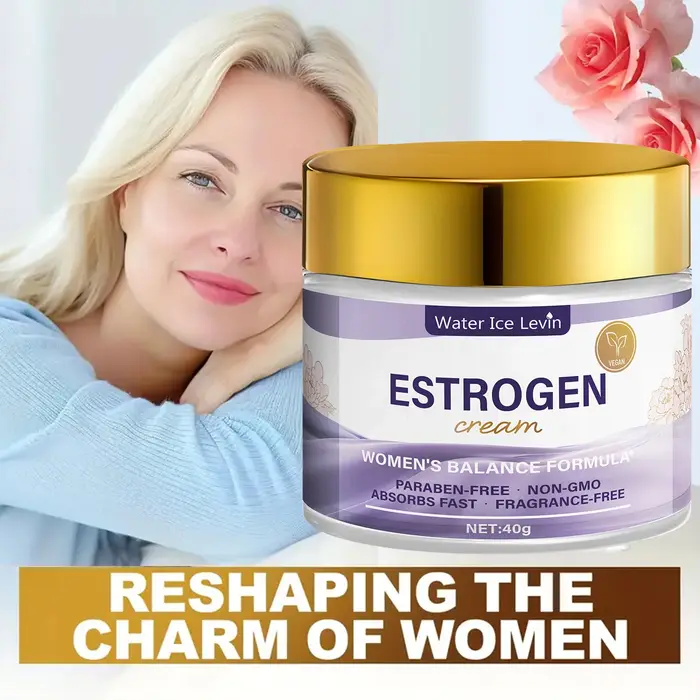 Crème à l'estrogène au venin d'abeille et à la vitamine E - Formule hydratante et nourrissante pour une peau plus douce et sûre