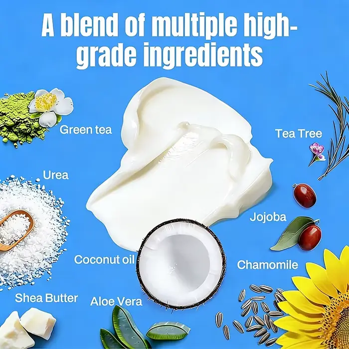 Crème pour les mains et les pieds à l'urée et à l'acide salicylique - Formule naturelle