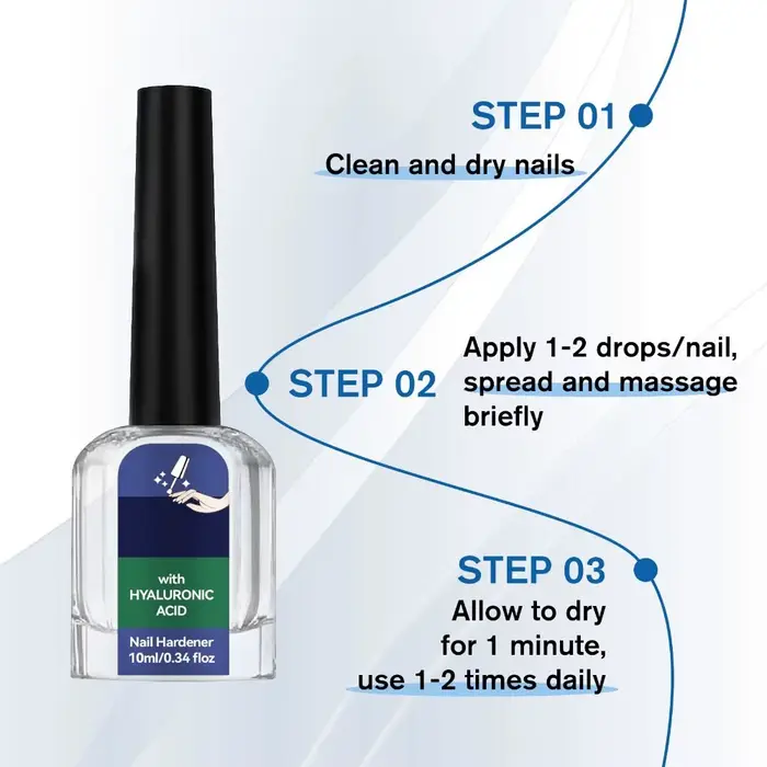 Durcisseur d'ongles 10ml avec acide hyaluronique