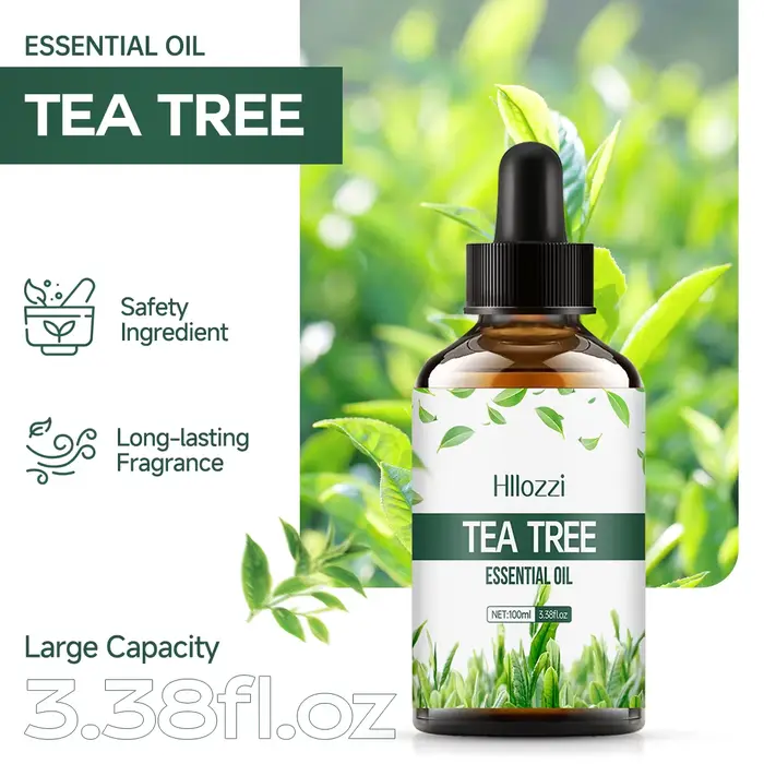 L'huile essentielle d'arbre à thé convient aux soins de la peau