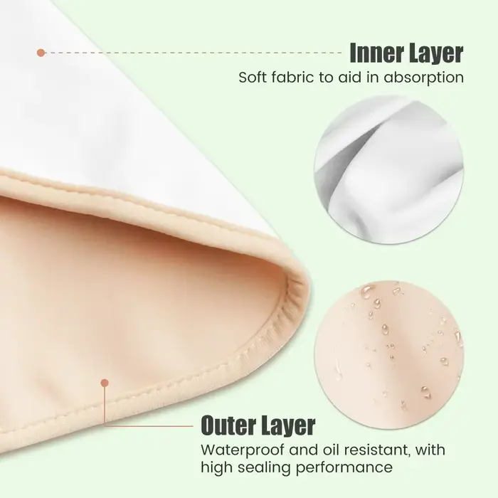 Pack d'huile de ricin, enveloppe de Compression