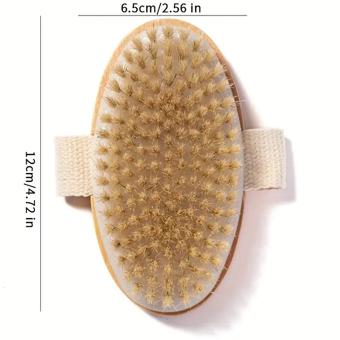Brosses corporelles sèches, exfoliants corporels, poils naturels pour peaux sèches, améliorent la ci