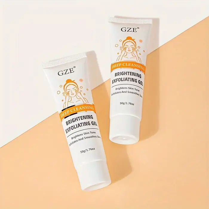 GZE Gel exfoliant à l'extrait d'huile de ricin