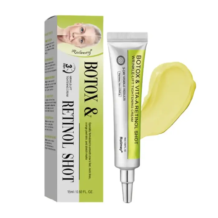 Lotion corporelle au rétinol, crème raffermissante anti-rides, minimiseur de pores naturel, hydratan