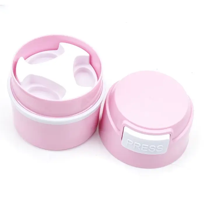 Réservoir de stockage de colle à cils, conteneur de levage de cils, support adhésif individuel, pot 