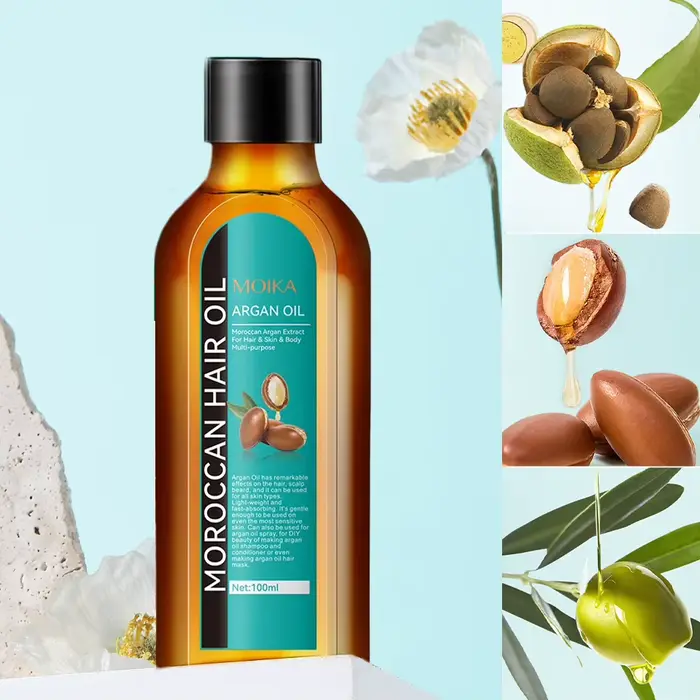 Huile essentielle pour soins capillaires à réparation rapide